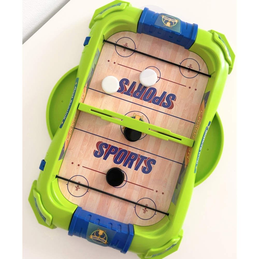 WOOPIE 2-in-1 mini ledo ritulio lenktynių arkadinis žaidimas