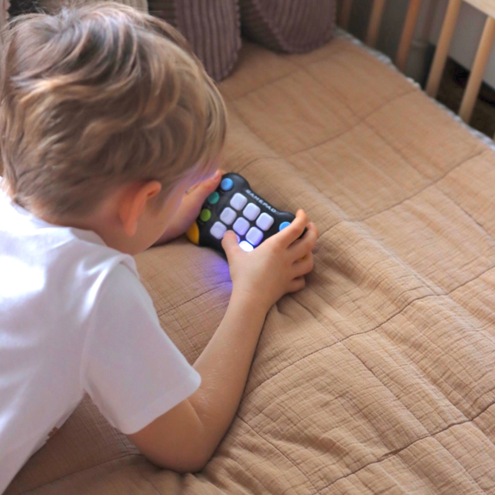 WOOPIE Elektroniczna Gra Zręcznościowa Pop-It Fidget Toy Gamepad					