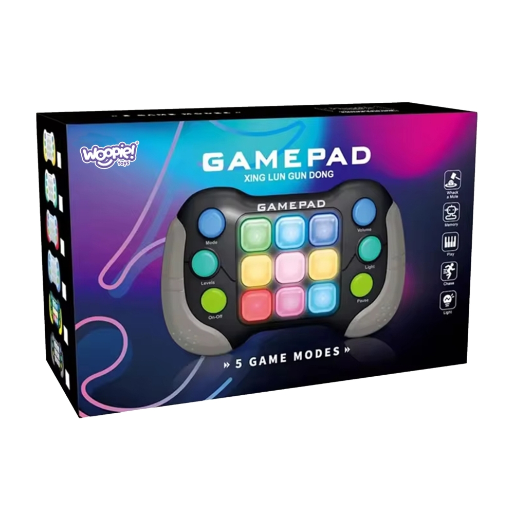 WOOPIE elektroninis arkadinis žaidimas "Pop-It Fidget Toy Gamepad