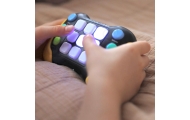 WOOPIE elektroninis arkadinis žaidimas "Pop-It Fidget Toy Gamepad Blue