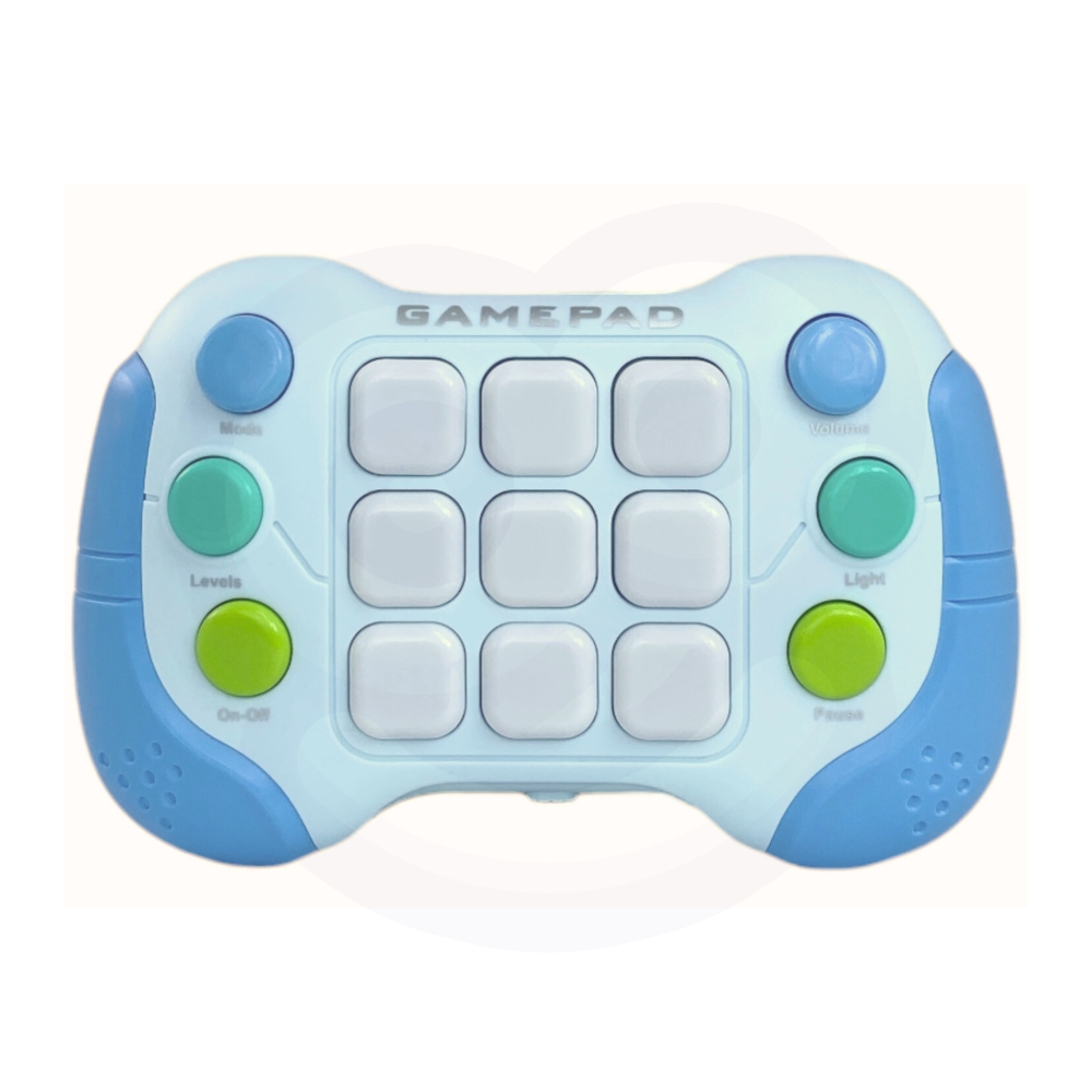 WOOPIE Elektroniczna Gra Zręcznościowa Pop-It Fidget Toy Gamepad Niebieski					