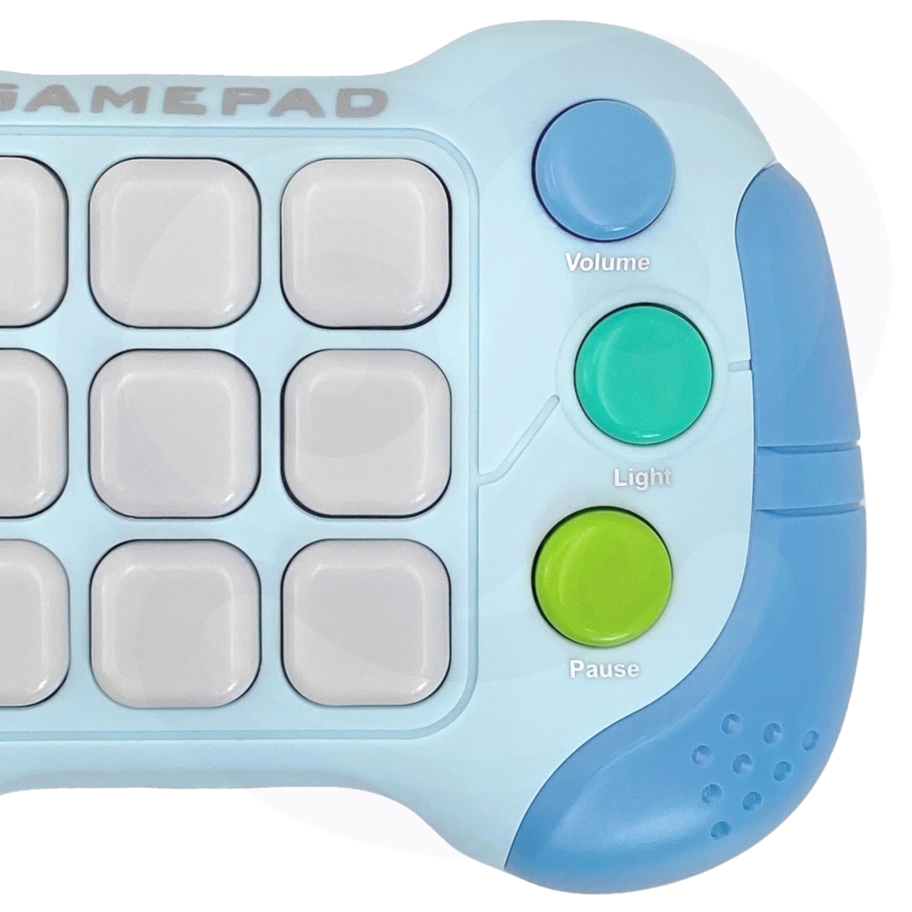 WOOPIE Elektroniczna Gra Zręcznościowa Pop-It Fidget Toy Gamepad Niebieski					