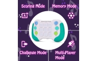 WOOPIE Elektroniczna Gra Zręcznościowa Pop-It Fidget Toy Gamepad Niebieski					