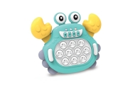 WOOPIE Gra POP IT Elektroniczna Antystresowa Zręcznościowa Krab Zielony					