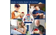 WOOPIE žaidimas POP IT Elektroninė antistresinė arkadinė raketa raudona