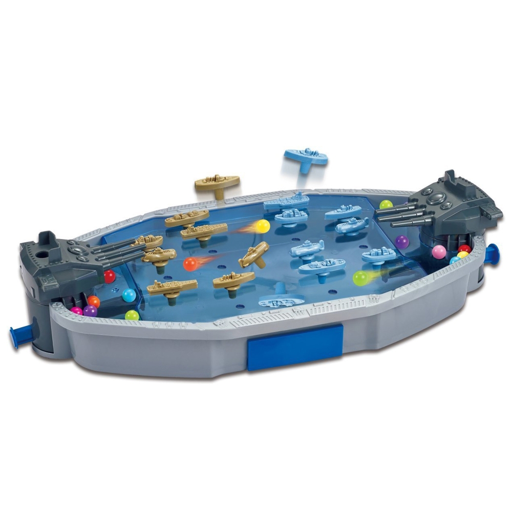 WOOPIE arkadinis žaidimas "Jūrų mūšis" Laivai 3D Ball Launcher