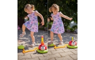 Raketų paleidimo įrenginys WOOPIE 3-in-1 Rocket Toss Target Ladybird