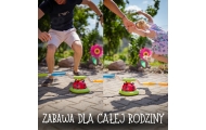 Raketų paleidimo įrenginys WOOPIE 3-in-1 Rocket Toss Target Ladybird