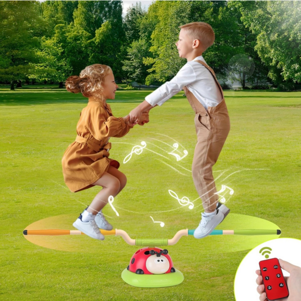 Raketų paleidimo įrenginys WOOPIE 3-in-1 Rocket Toss Target Ladybird-Žaislai, Lauko žaislai, Lauko žaidimai ir sporto prekės, Ža