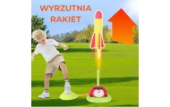 WOOPIE Gra Zręcznościowa 3w1 Wyrzutnia Rakiet Skakanka Rzut do Celu Biedronka