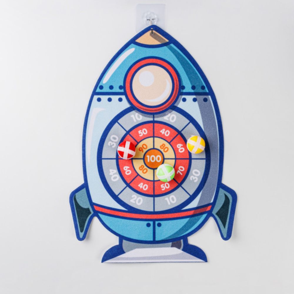 Strėlyčių žaidimas su raketos formos taikikliu WOOPIE