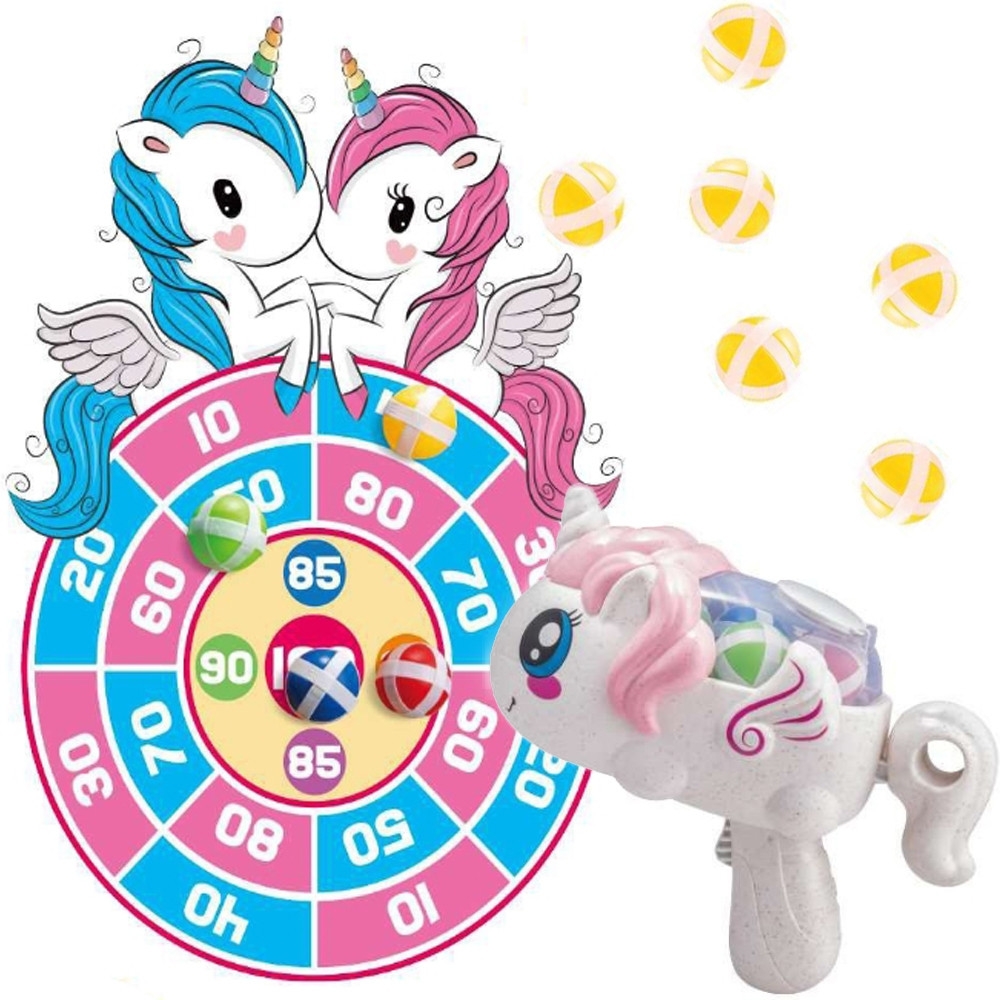 Arkadinis žaidimas WOOPIE Darts Set 2-in-1 Unicorn