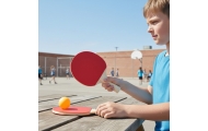 WOOPIE Paletki Rakietki Do Ping Pong Tenisa Stołowego Zestaw + 3 Piłeczki