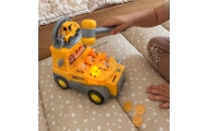 WOOPIE Hammering Skill Game Construction Site with Accessories					