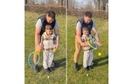 Badmintono rakečių rinkinys WOOPIE