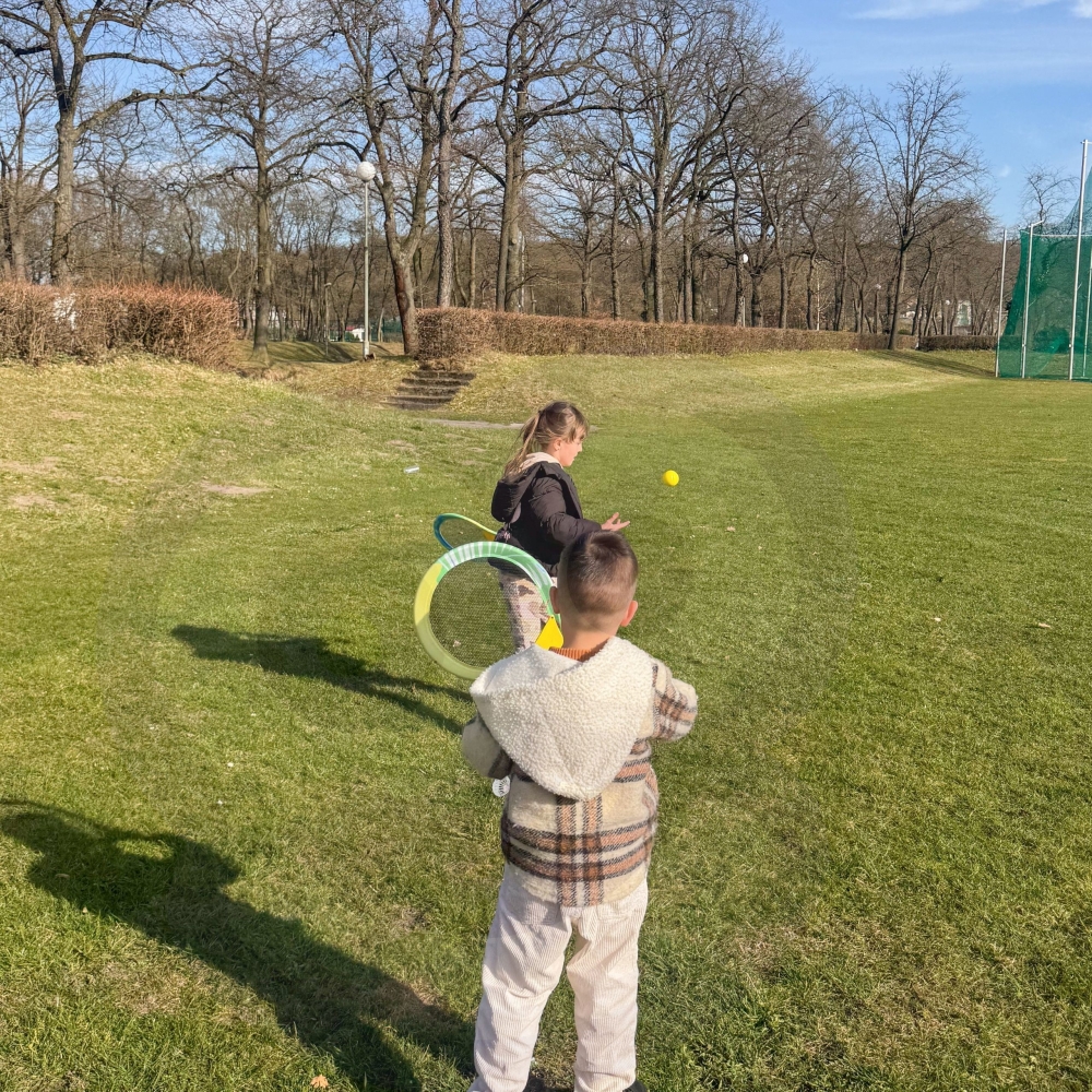Badmintono rakečių rinkinys WOOPIE