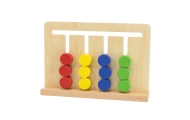 VIGA Gra Logiczna Odwzoruj Kolory i Figury Montessori