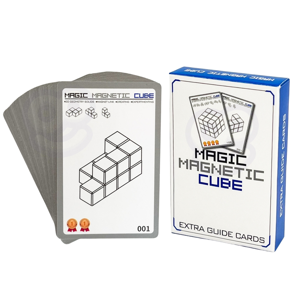 WOOPIE Tetris Cube Puzzle with Card Set