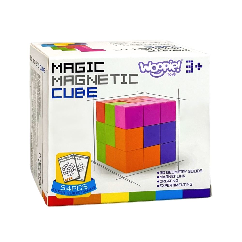 WOOPIE Tetris Cube Puzzle with Card Set