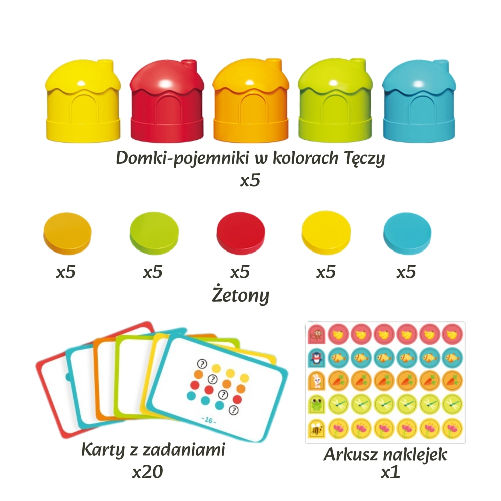 Mokomasis loginis žaidimas WOOPIE Spalvų rūšiuotojas – klasifikavimas-Žaislai, Lavinamieji žaislai, Mokomieji žaislai-e-vaikas