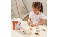 VIGA Wooden Blind Game Pattern Drawing