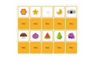 VIGA Wooden Blind Game Pattern Drawing