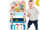 TOOKY TOY Drewniany Stół Do Majsterkowania Warsztat