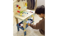Medinis dirbtuvių stalas TOOKY TOY-Žaislai, Profesijos, buities žaislai, Meistro žaislai-e-vaikas
