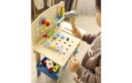 Medinis dirbtuvių stalas TOOKY TOY-Žaislai, Profesijos, buities žaislai, Meistro žaislai-e-vaikas