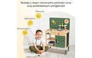 WOOPIE GREEN Drewniany Warsztat STEM Zestaw z Narzędziami