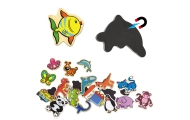 VIGA Wooden Magnets Animals set of 20 pieces