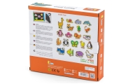 VIGA Wooden Magnets Animals set of 20 pieces