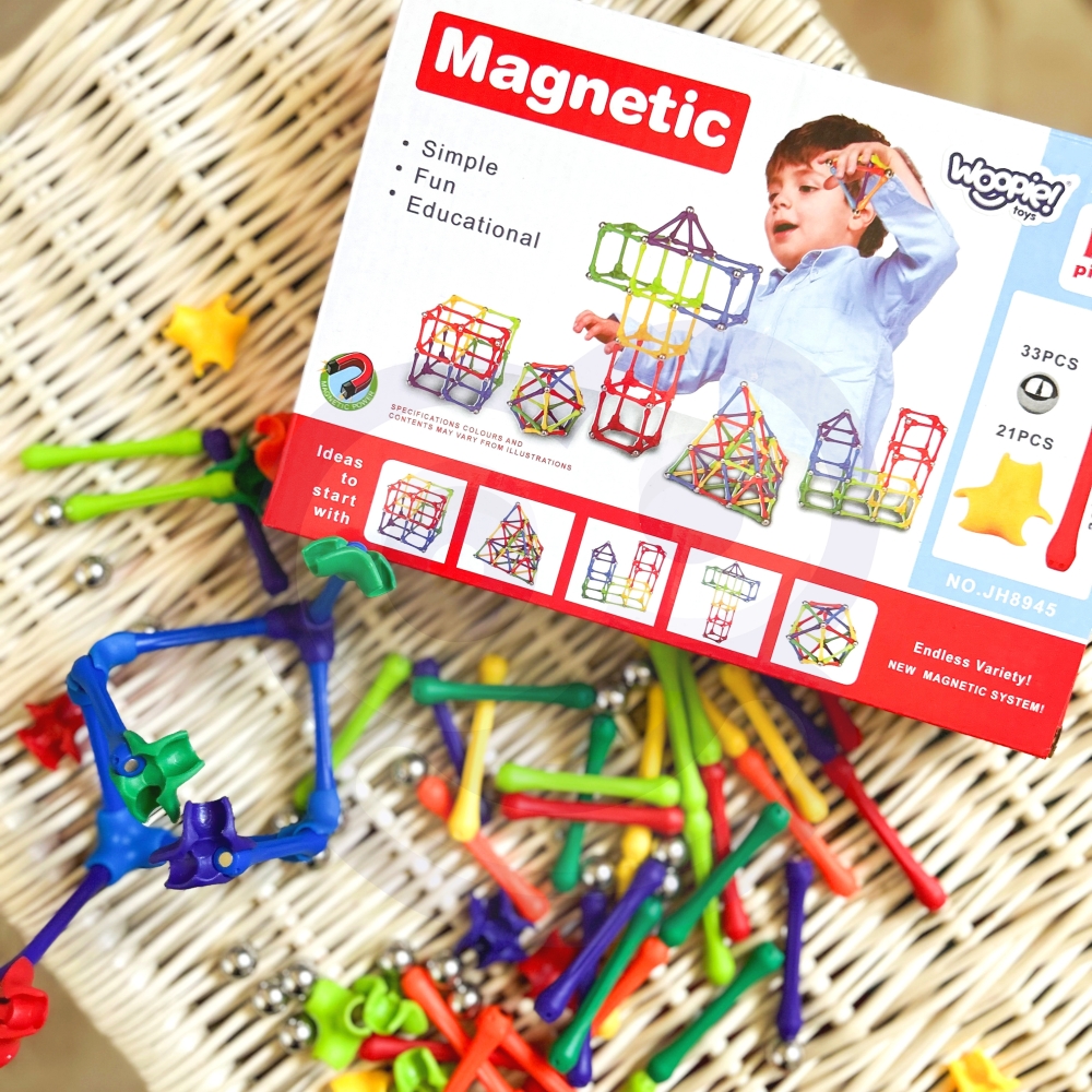 Magnetinis konstruktorius WOOPIE 110 el.