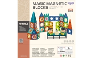 WOOPIE Klocki Magnetyczne Zamek 98 el.
