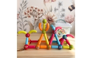 Magnetinis konstruktorius WOOPIE 52 el.-Žaislai, Konstruktoriai, Magnetiniai konstruktoriai-e-vaikas