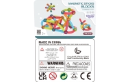 Magnetinis konstruktorius WOOPIE 76 el.-Žaislai, Konstruktoriai, Magnetiniai konstruktoriai-e-vaikas