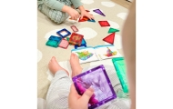 Magnetinis konstruktorius WOOPIE 3D Montessori, 28 el.-Žaislai, Konstruktoriai, Magnetiniai konstruktoriai-e-vaikas