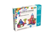 Magnetinis konstruktorius WOOPIE 3D Montessori, 28 el.-Žaislai, Konstruktoriai, Magnetiniai konstruktoriai-e-vaikas