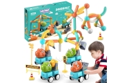 WOOPIE Magnetic Building Blocks Dinosaurs 84 pcs.
