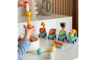 WOOPIE Magnetic Building Blocks Dinosaurs 84 pcs.