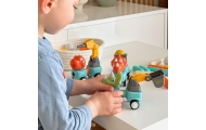 Magnetinis konstruktorius WOOPIE Dinozaurai, 84 el.-Žaislai, Konstruktoriai, Magnetiniai konstruktoriai-e-vaikas