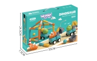 Magnetinis konstruktorius WOOPIE Dinozaurai, 84 el.-Žaislai, Konstruktoriai, Magnetiniai konstruktoriai-e-vaikas