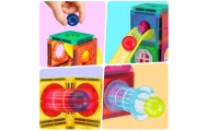 WOOPIE Magnetic Construction Blocks 3D Educational Set Ball Track 42 pcs.