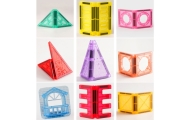 Magnetinis konstruktorius WOOPIE 3D Pilis ir transporto priemonės, 110 el.