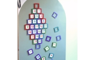 WOOPIE Przestrzenne Klocki Magnetyczne Nauka Liczb 70 Elementów
