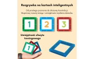 WOOPIE Przestrzenne Klocki Magnetyczne Nauka Liczb 70 Elementów