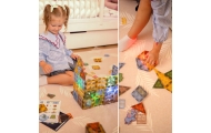 WOOPIE Magnetic Construction Blocks Glowing 3D Animal World 124pcs.