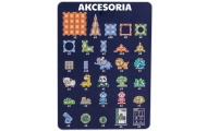 Šviečiantis magnetinis konstruktorius WOOPIE 3D Gyvūnų pasaulis, 124 el.