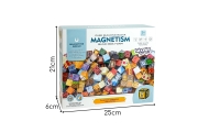 WOOPIE Magnetic Construction Blocks 3D Cubes Educational Set 63 pcs.