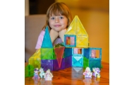Magnetinis 3D konstruktorius WOOPIE Edukacinis pasakų pilies rinkinys 55el.